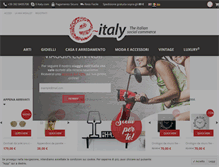 Tablet Screenshot of e-italy.com